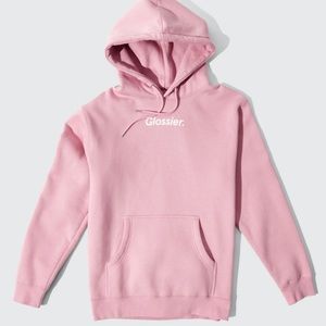 Glossier Pink Hoodie